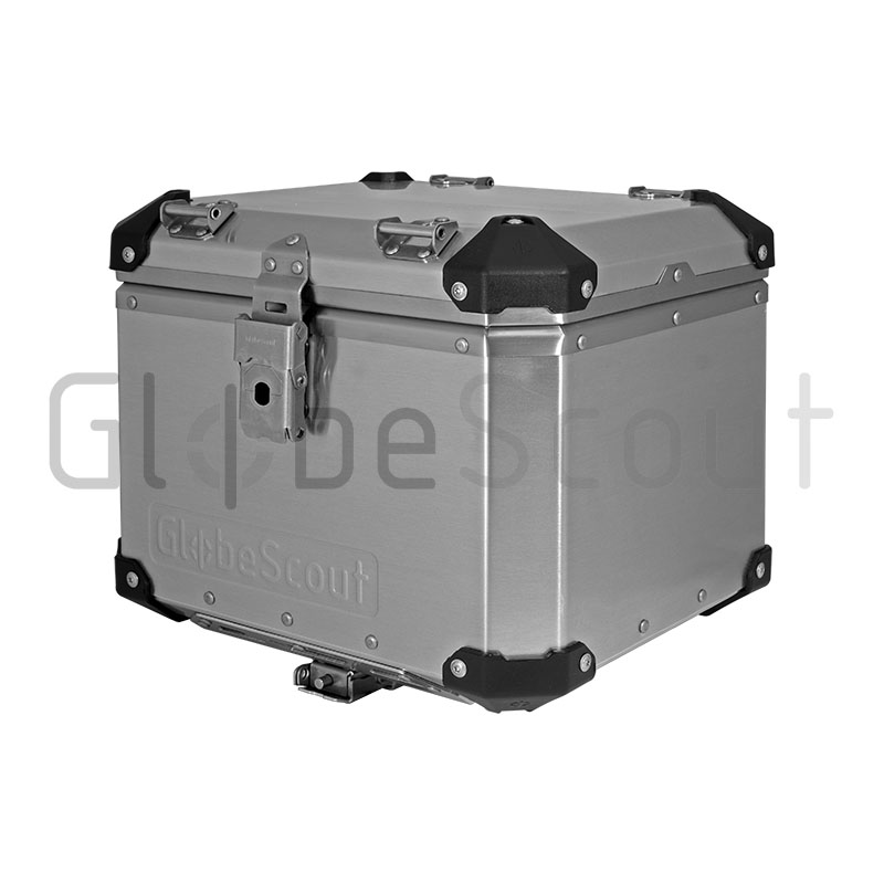 Aluminium Top Case 40L natural – GlobeScout